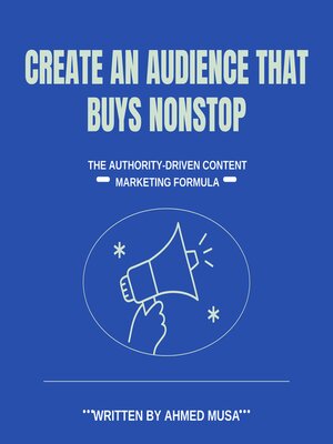 cover image of Create an Audience That Buys Nonstop